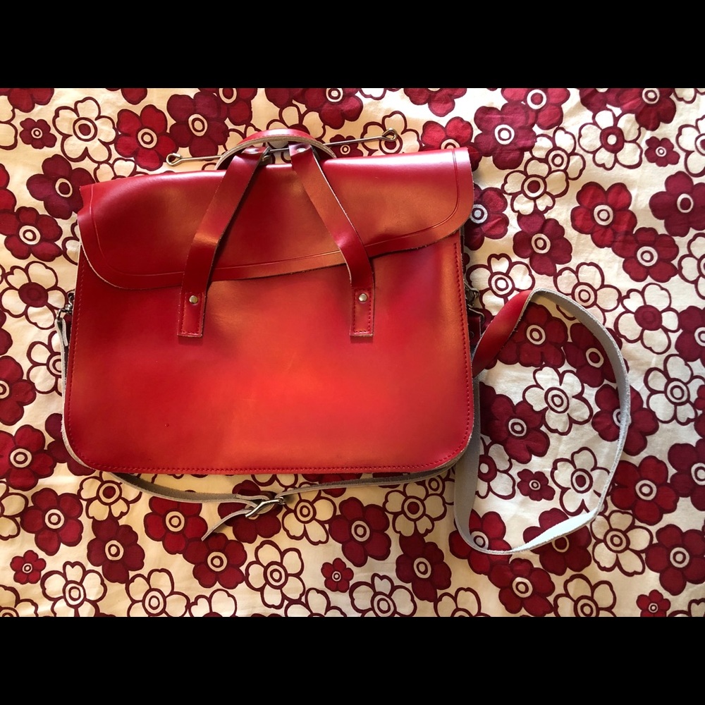 Cambridge Satchel Company Red Satchel